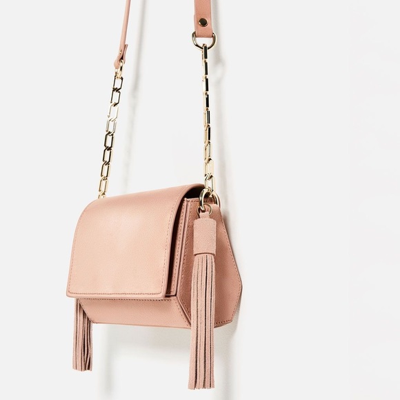 Zara Handbags - 🌸 NIB ZARA PINK MINI PURSE